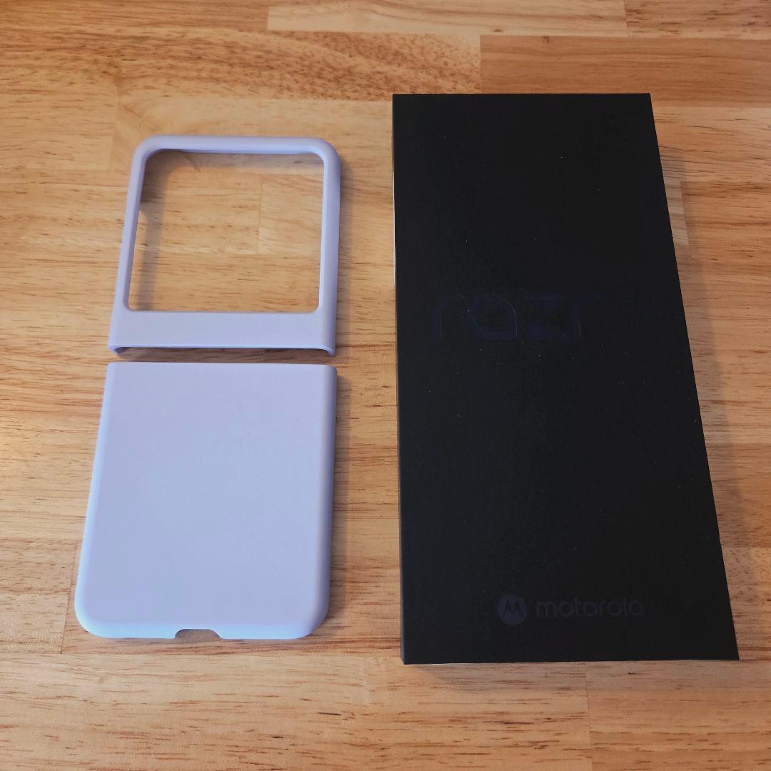 Motorola razr 50 サンドクリーム SIMフリー