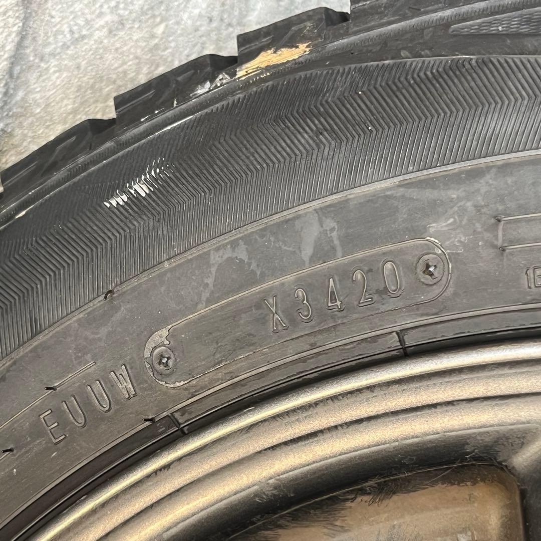 ① 165/70R14 スタッドレス タイヤホイール 4本セット