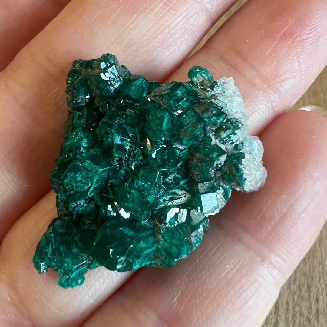 ダイオプテーズ F8 鉱物 標本 原石