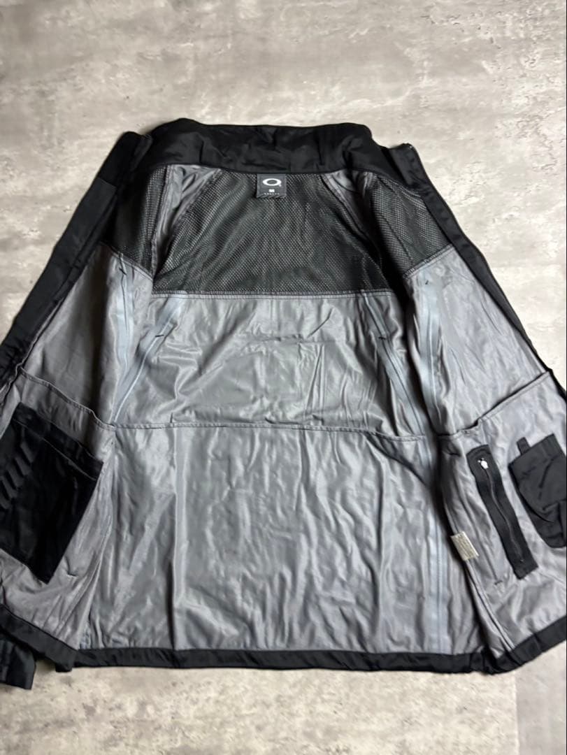 ジャケット・アウター 00s Oakley nylon jacket tech wear black