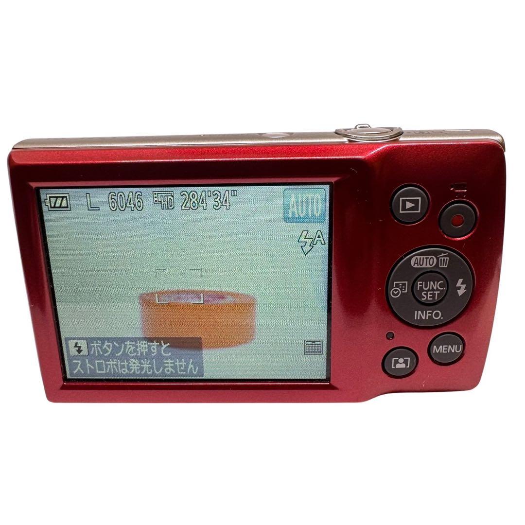 Canon IXY 200 レッド コンパクトデジタルカメラ