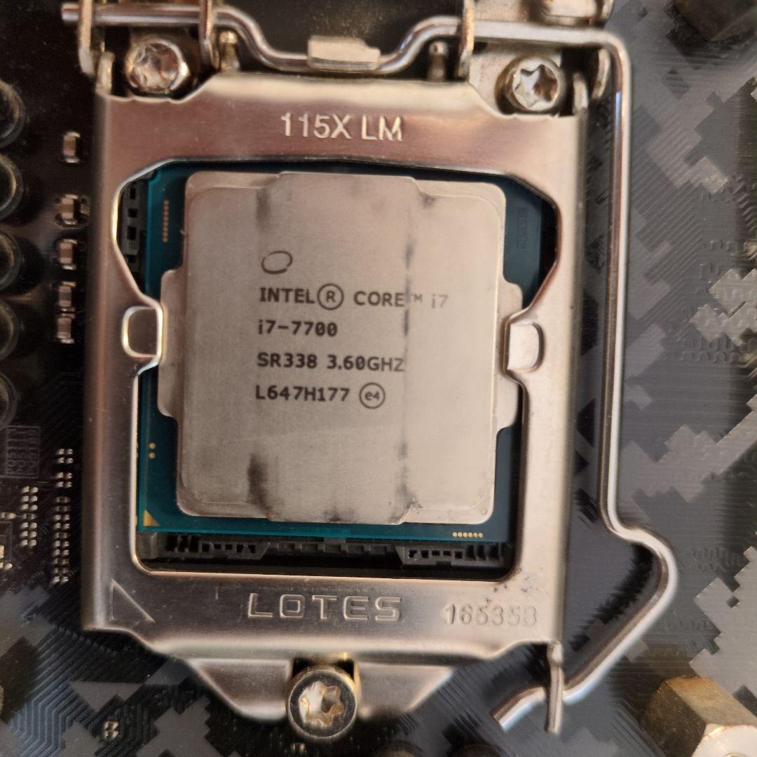 その他 i7-7700 + TUF Z270 MARK 2 + 16 GB RAM