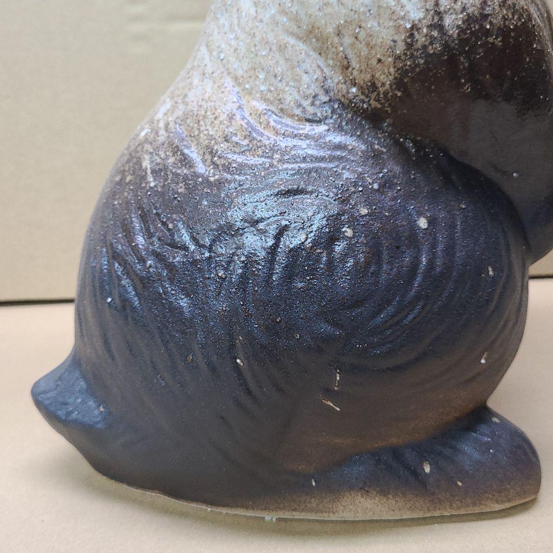 めりぃ 信楽焼 うさぎ置物 高さ３５cm