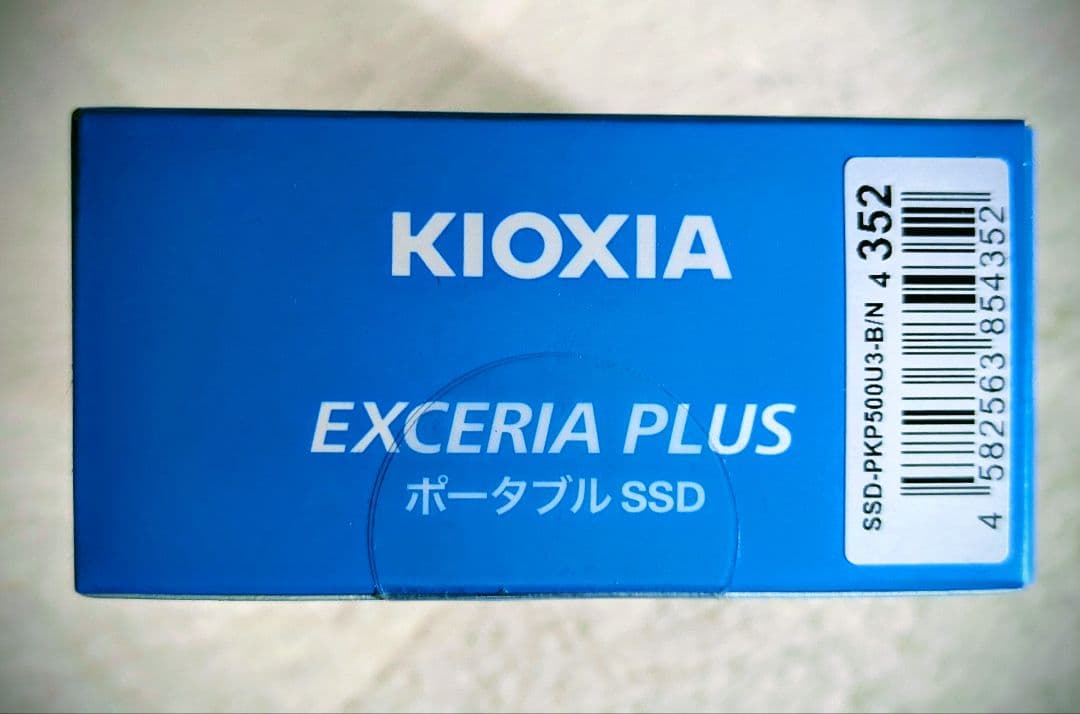 KIOXIA EXCERIA PLUS 500GB ポータブルSSD
