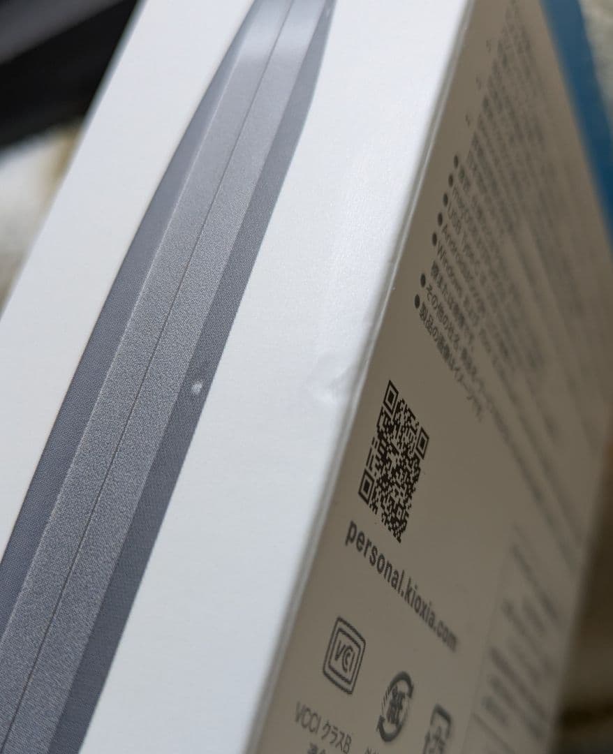 KIOXIA EXCERIA PLUS 500GB ポータブルSSD