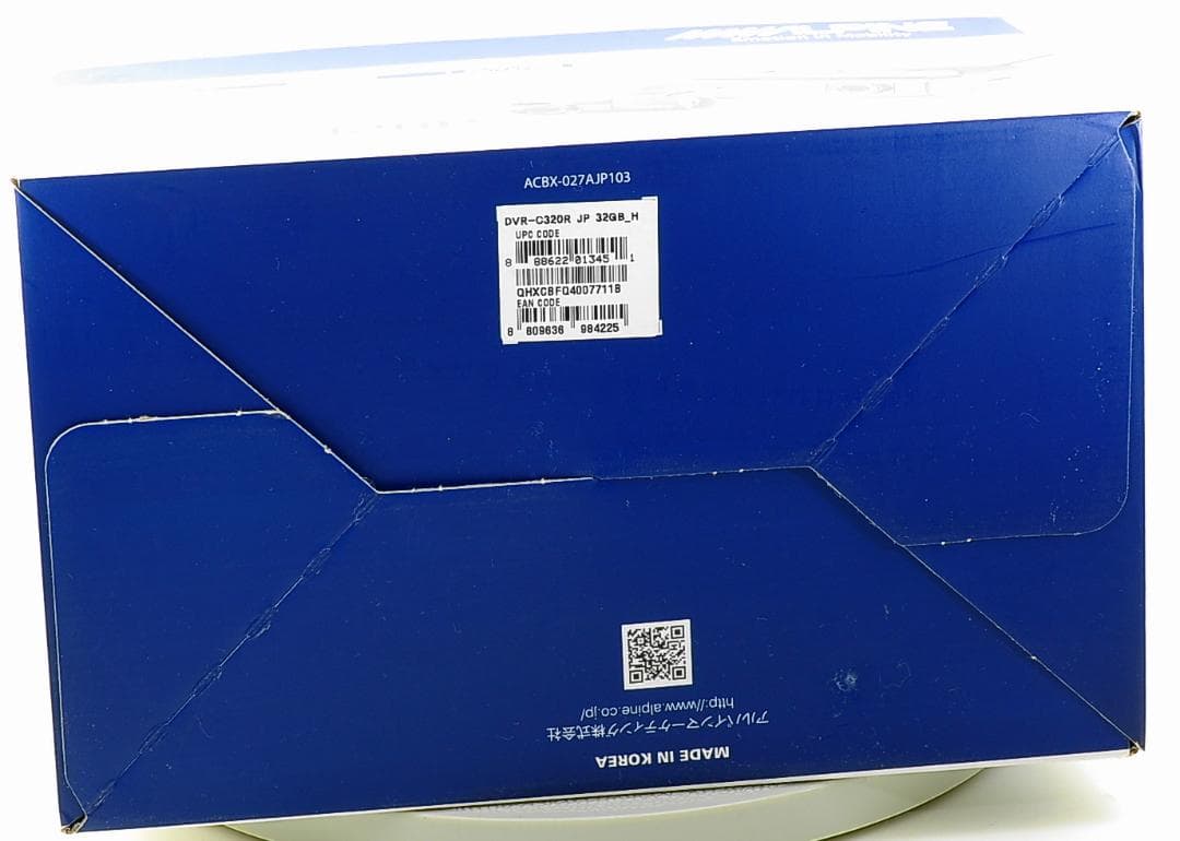 Alpine /DVR-C320R/WiFi&GPS 搭載[新品●未使用]