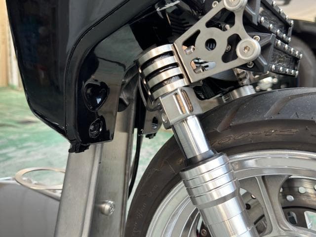 ZOOMER フロントフォークウインカー スモークタイプ