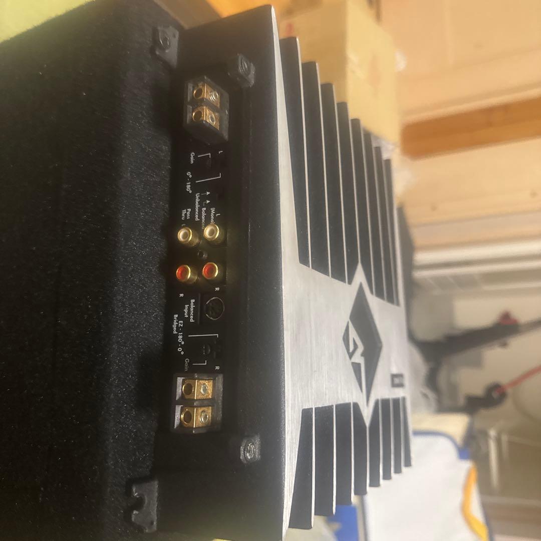 FUSION Super Flat スピーカー 黒 ロックフォードアンプセット