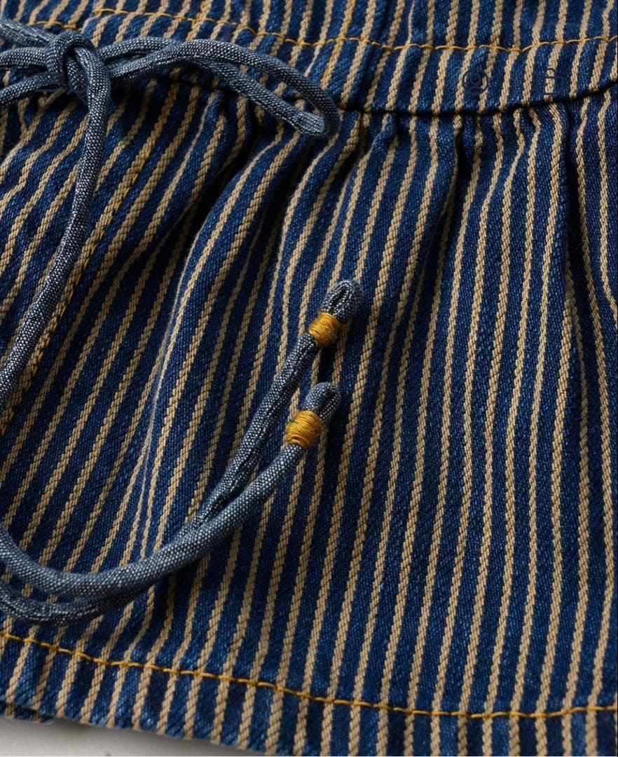 45R 大麦デニムのキャミソール（重）　ヒッコリー　2024春夏　28,600円