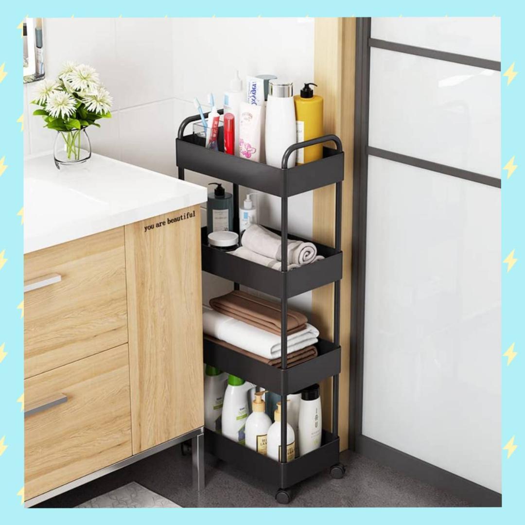 収納ラック 隙間収納 キャスター付き スリム キッチンワゴン