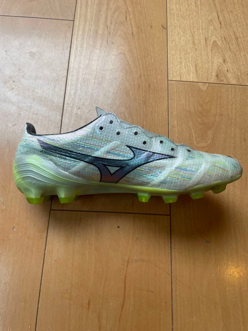 ミズノ　アルファ2 エリート　ホワイト/グリーン24.5cm