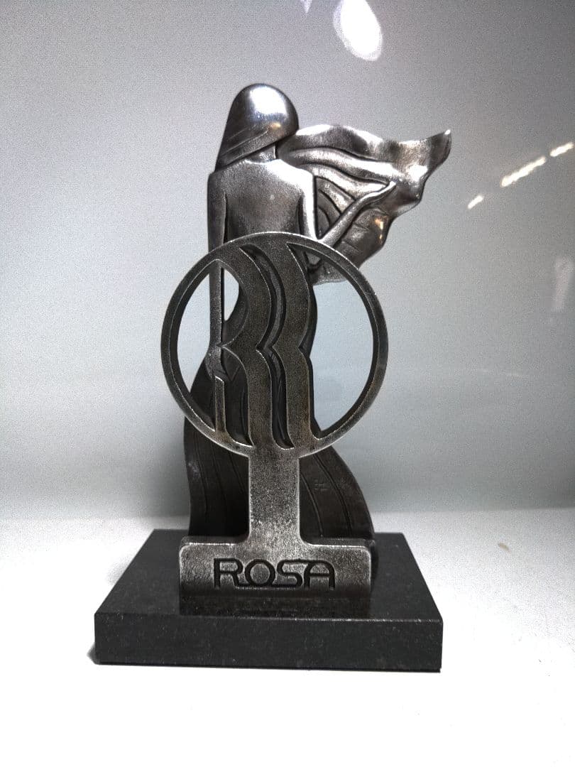 金属製抽象彫刻 KXローサ 置物