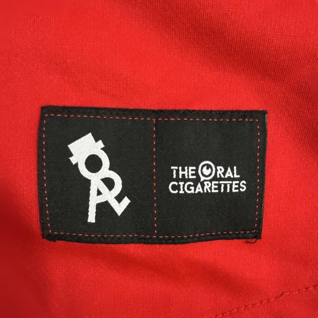 THE ORAL CIGARETTES ベースボールシャツ　半袖　M レッド