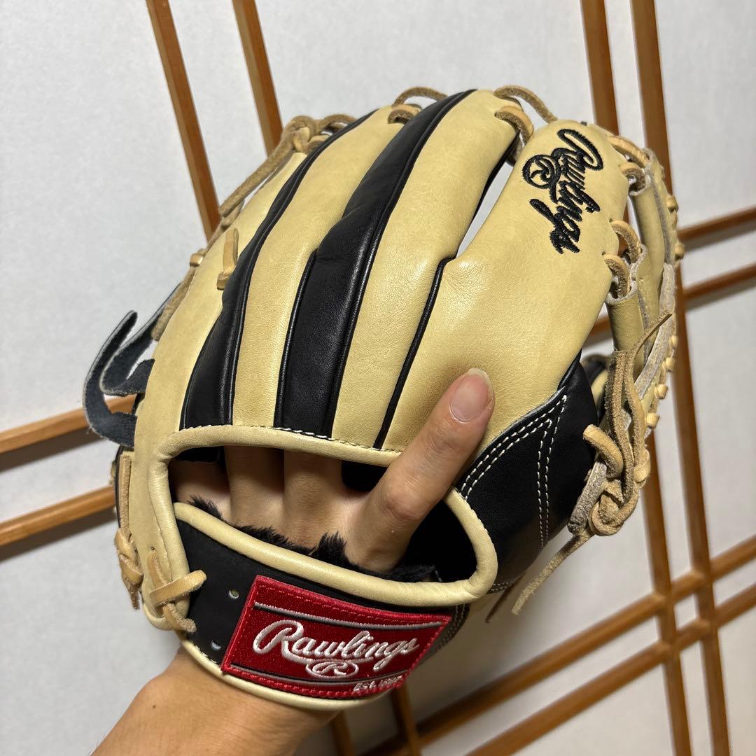 ローリングス　軟式　内野手用グローブ　岡本和真モデル