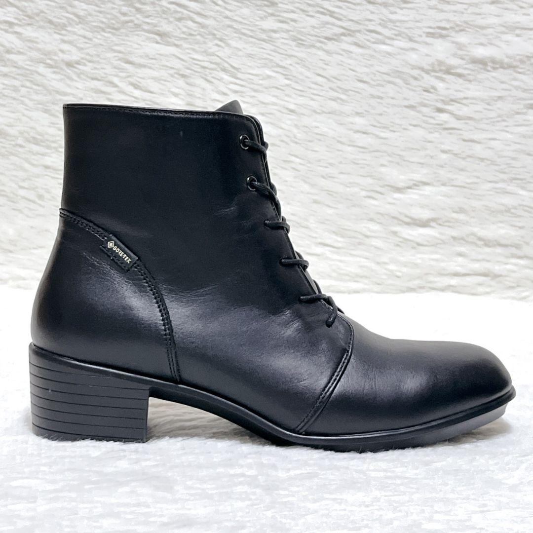 ​【極美品】マドラスウォーク ゴアテックス ブーツ 黒 23.5cm