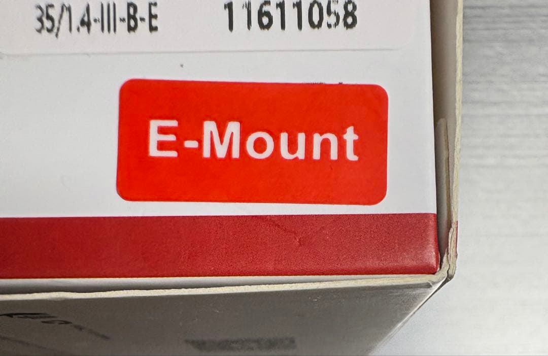 7artisans 七工匠 35mm F1.4 III Eマウント