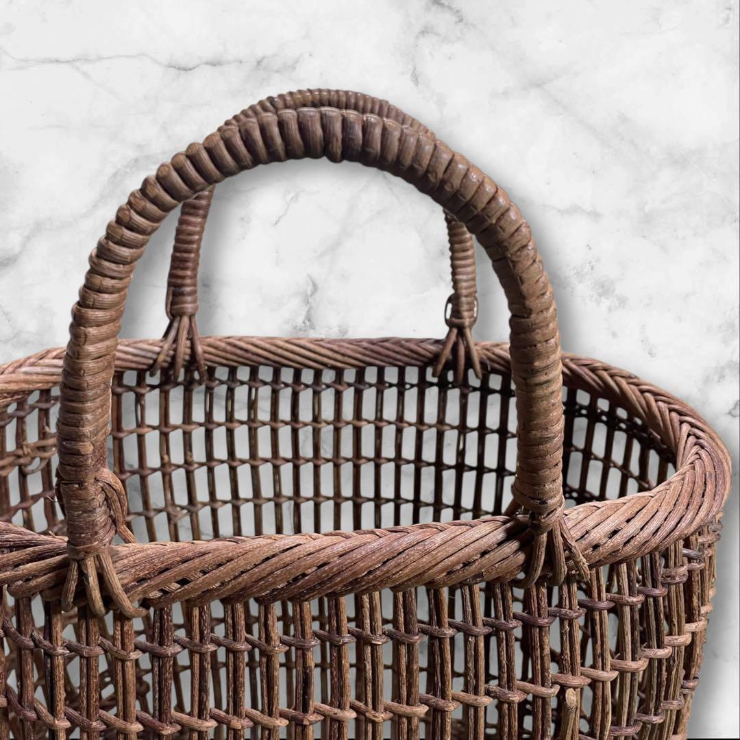 あけび 籠バッグ 手作り カゴバッグ ナチュラル素材