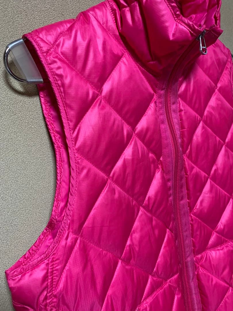 RALPH LAUREN SPORT ピンク ダウンベスト レディース