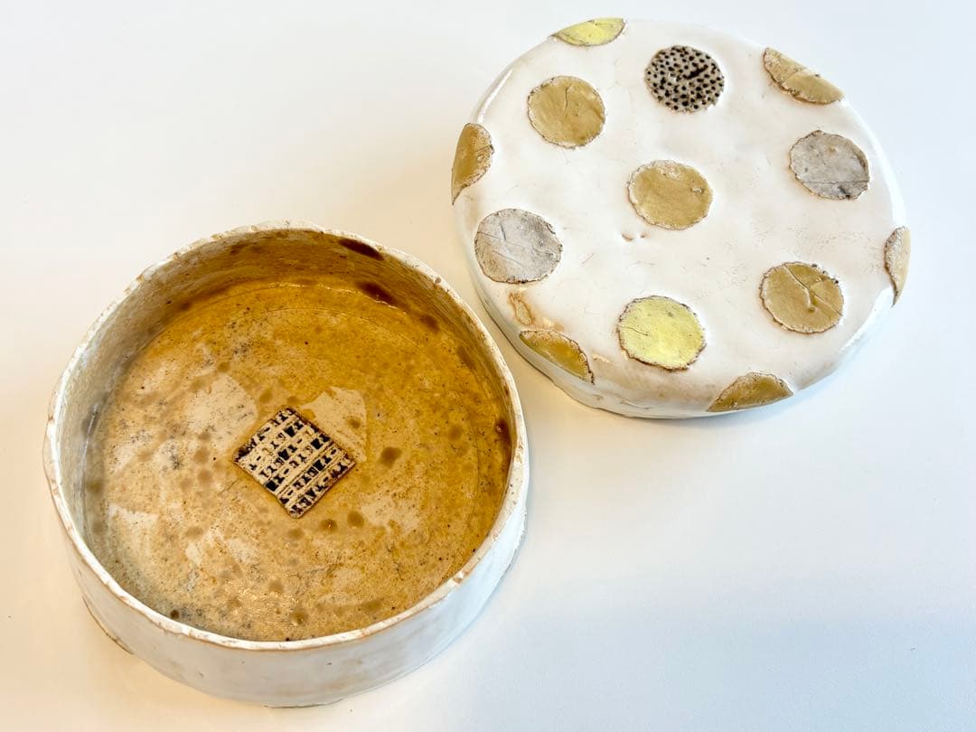 ❤︎期間限定8/5迄：大特価：大人気作家：中田篤さん❤︎ リバーシブル台皿　2個