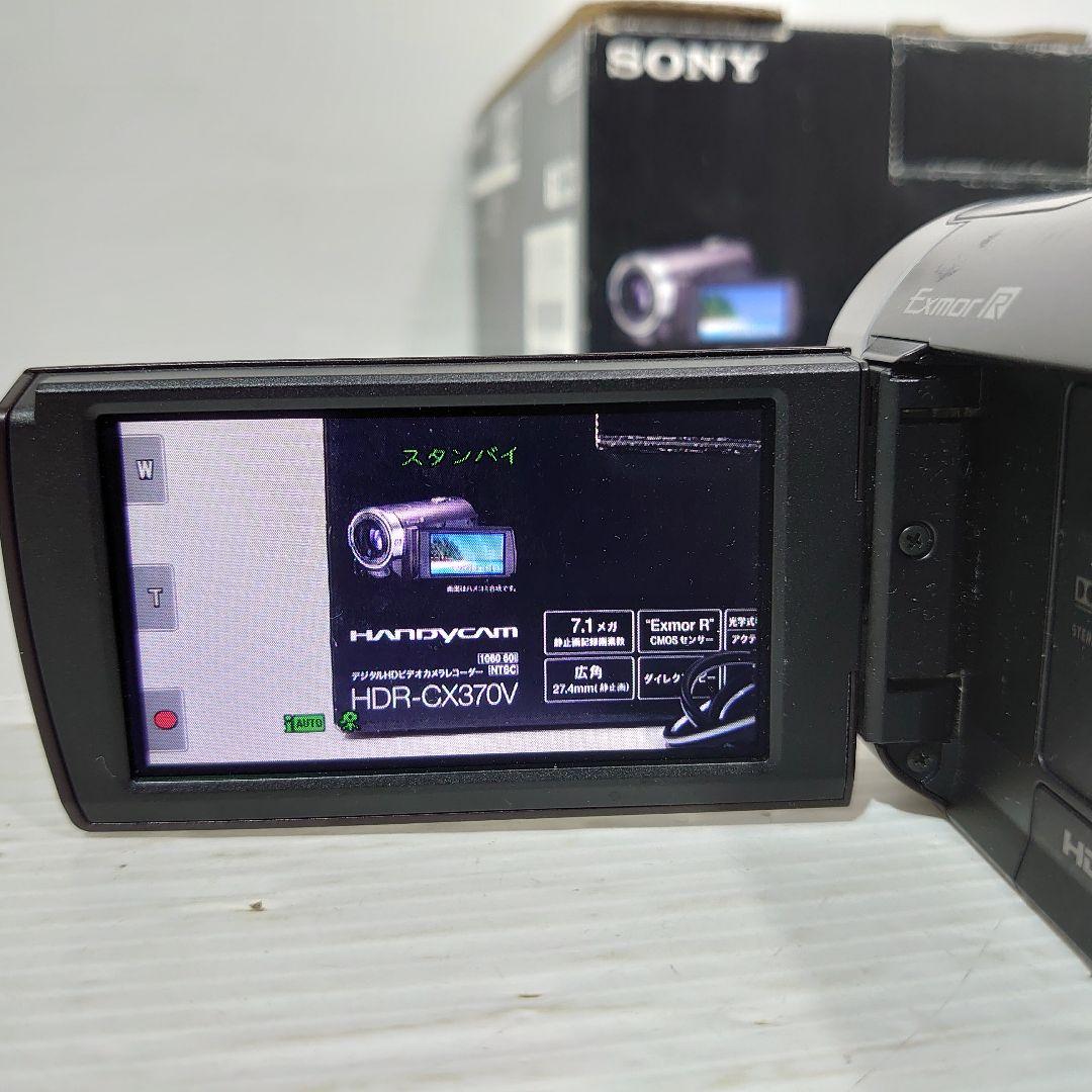 動作ok　SONY　Handycam HDR-CX370V　10年