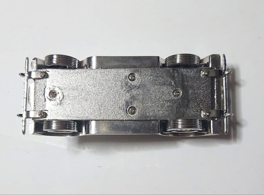 金属製クラシックカー置き時計 1/43スケールミニカー 当時物 貴重