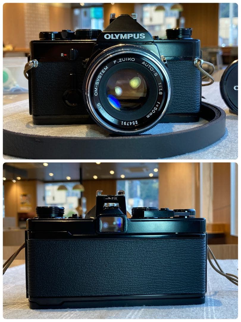 完動品＊美品＊初期保証★OLYMPUS OM-1 ブラック★レンズセット＊作例有