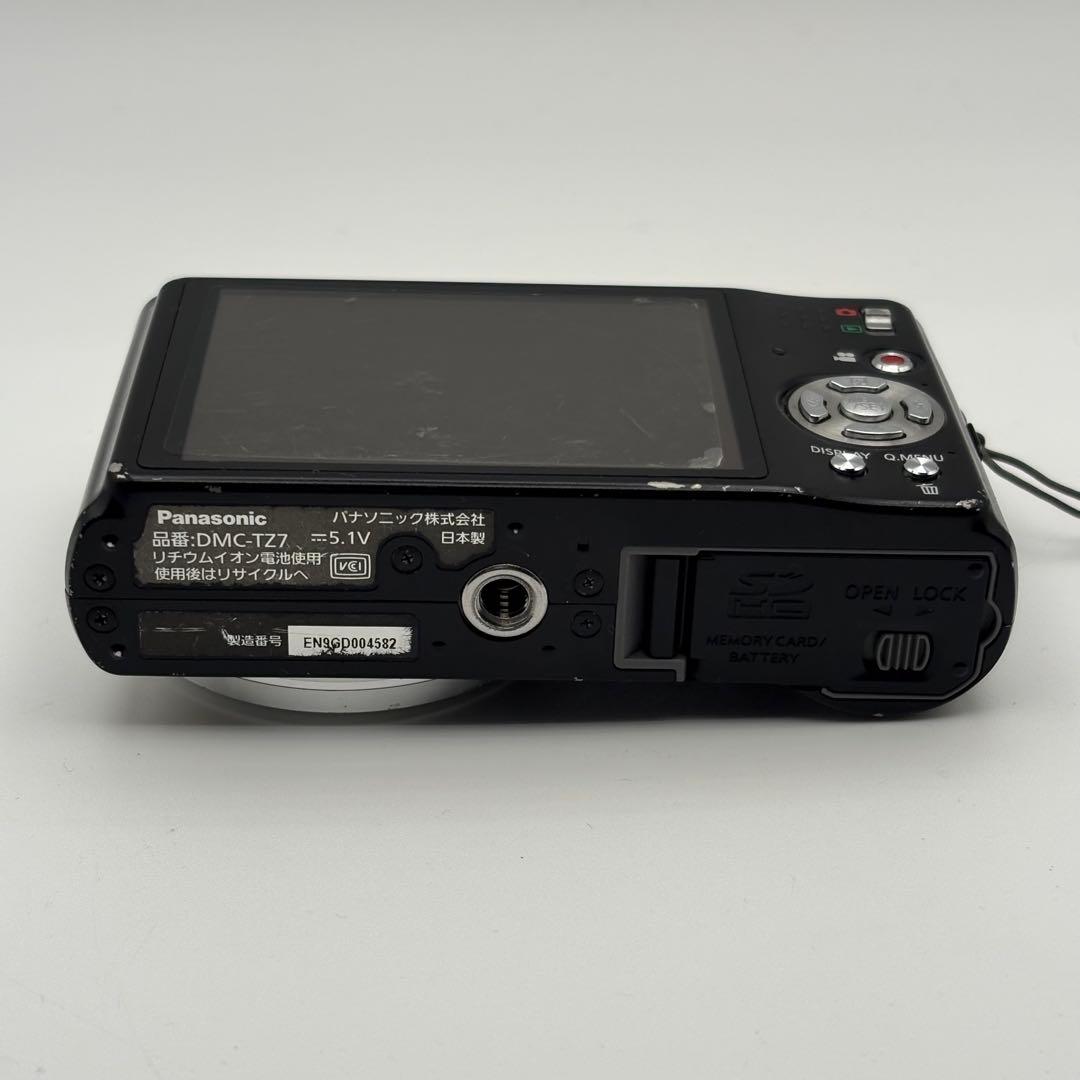 LUMIX DMC-TZ7 Panasonic ブラック デジタルカメラ 動作〇