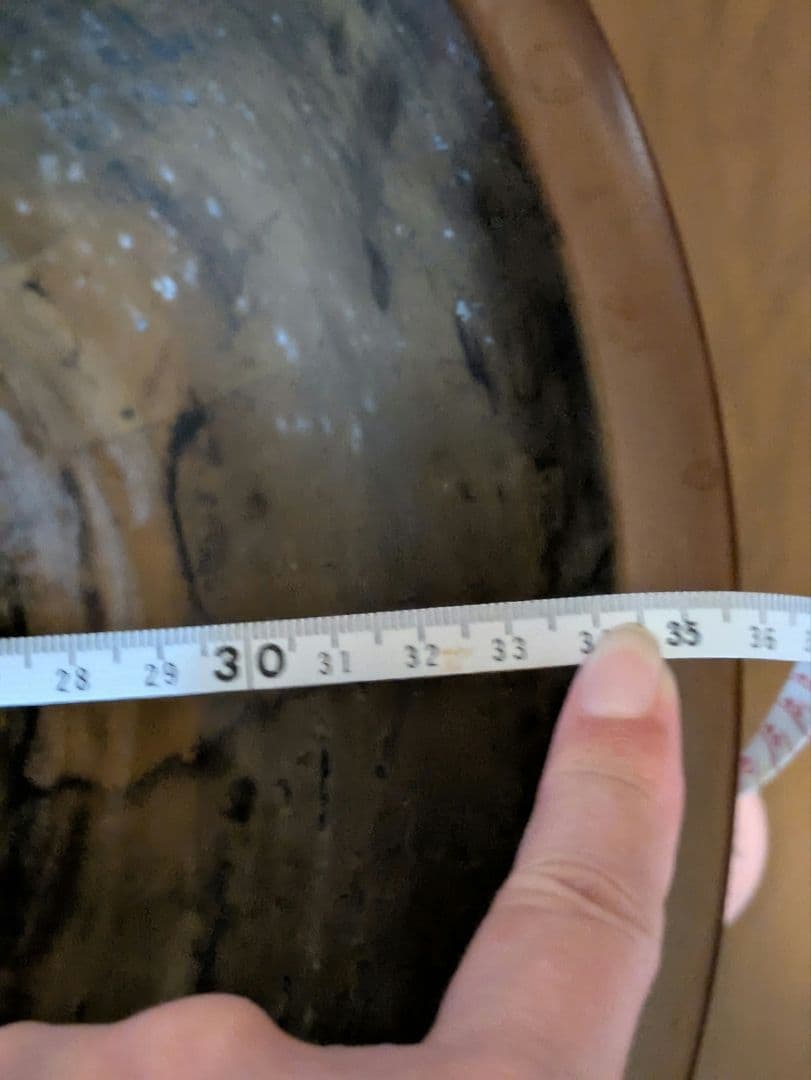 金属製火鉢 曲線デザイン