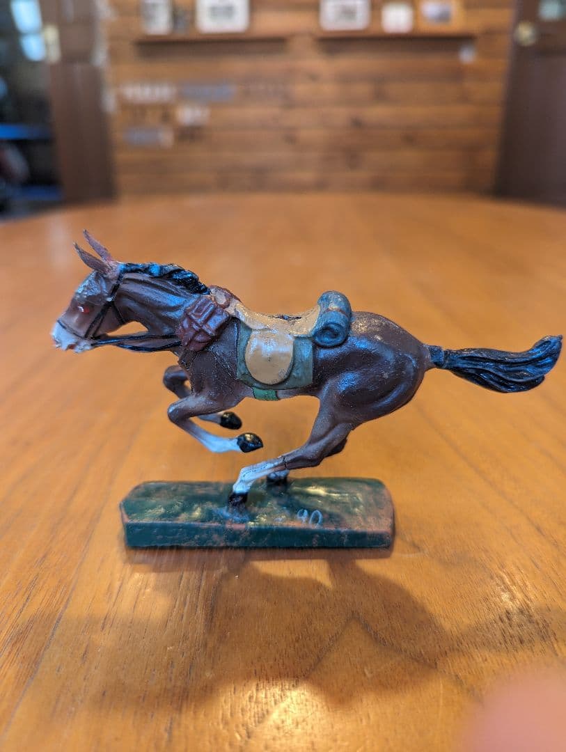 ドイツ　1940-50年代　ビンテージ　カウボーイ フィギュア