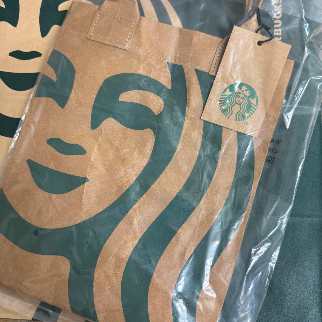 スターバックス クラフトペーパーショッパー S