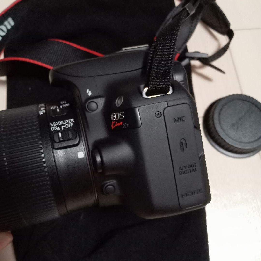 キャノン　デジタル　一眼レフカメラ　EOS Kiss X7　ダブルズームキット