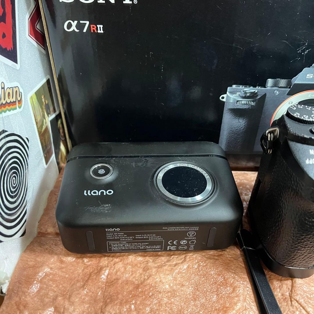 ソニー　SONY α7RⅡ 7R2 本体 非純正バッテリー 純正バッテリー