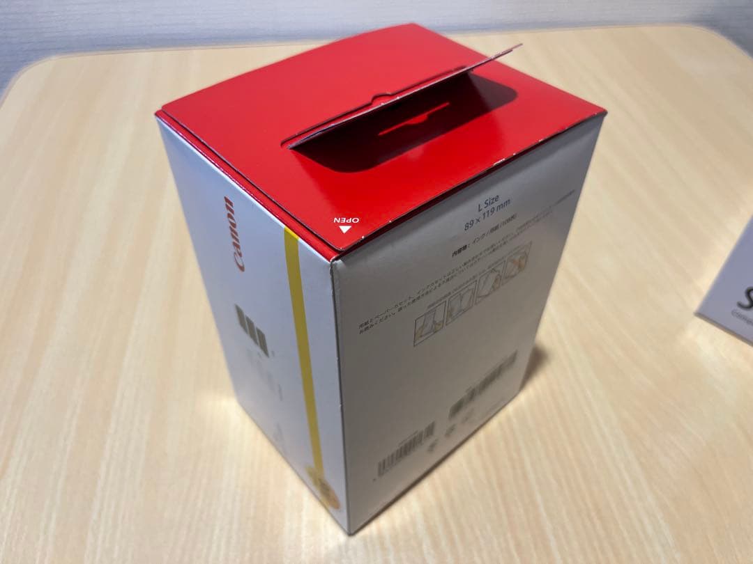 【未使用】Canon SELPHY CP1300 本体 + 用紙108枚,インク