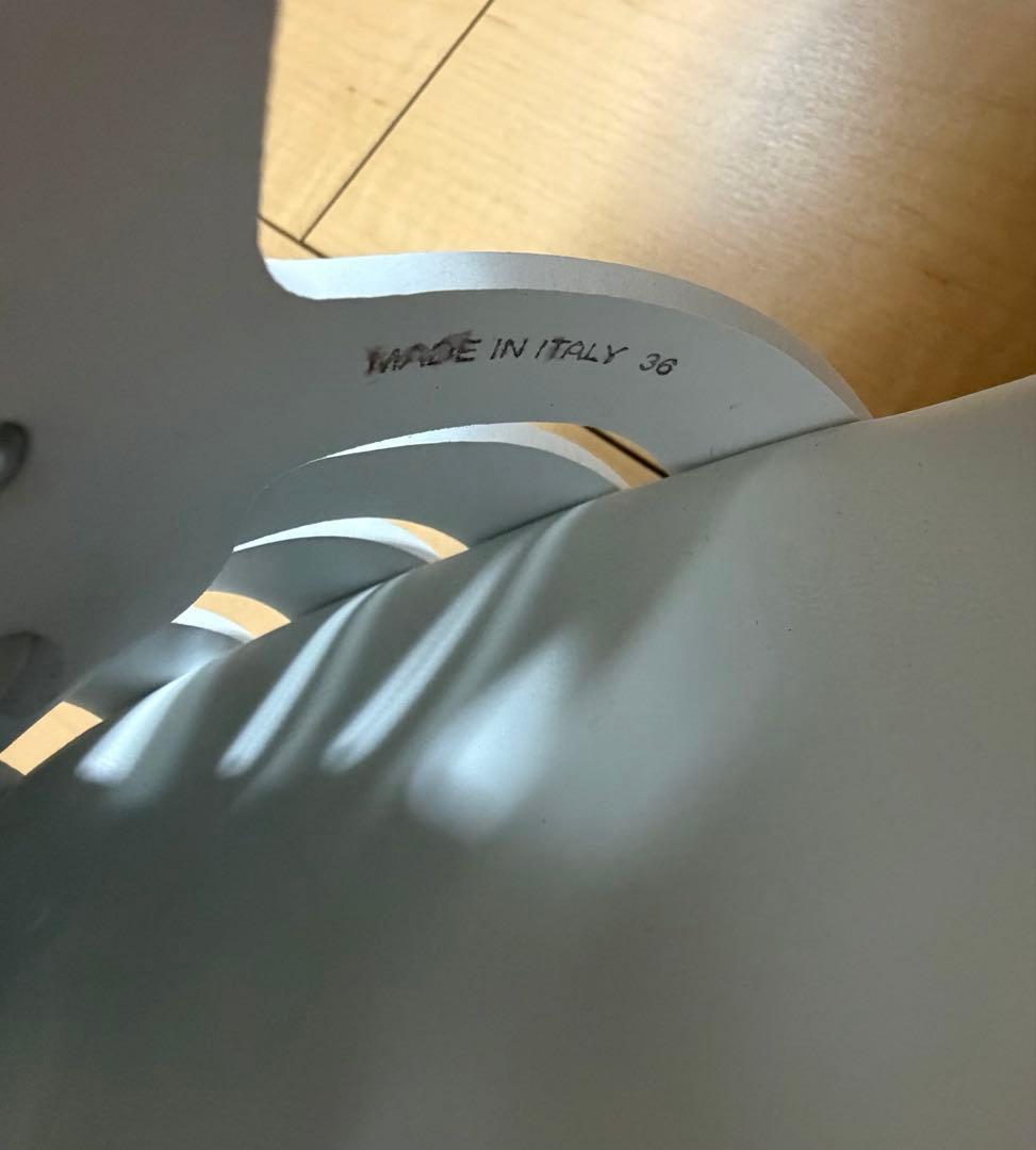 【新品未使用】PRADAモノリス ラバーサンダル 白 23センチ 36