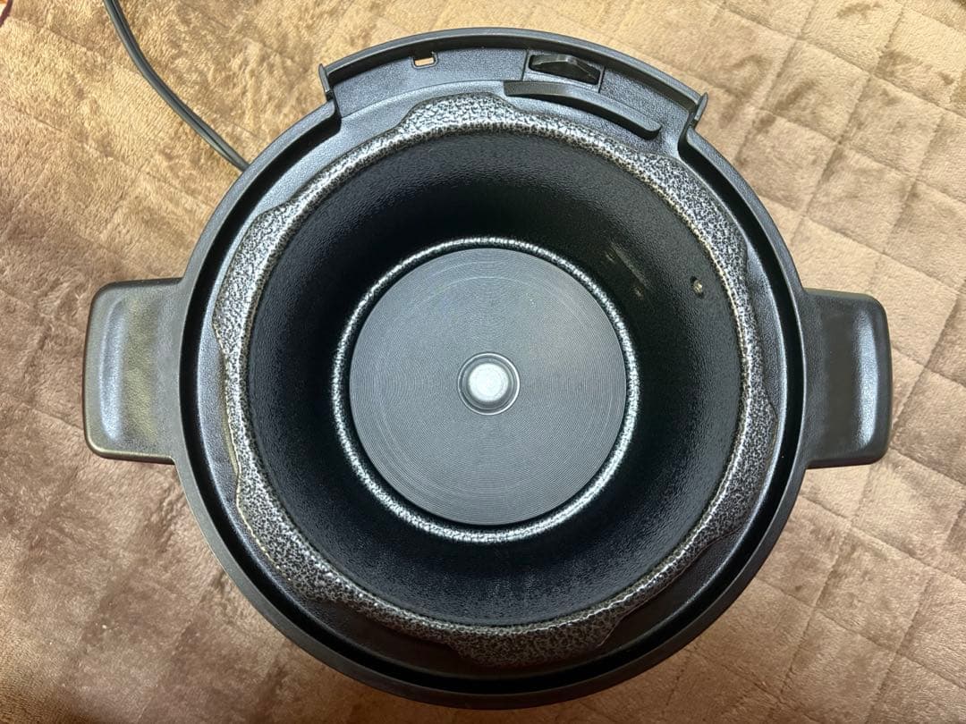 GROUMEDEA 電気圧力鍋 YBW-20-70(B) ブラック 2.1L