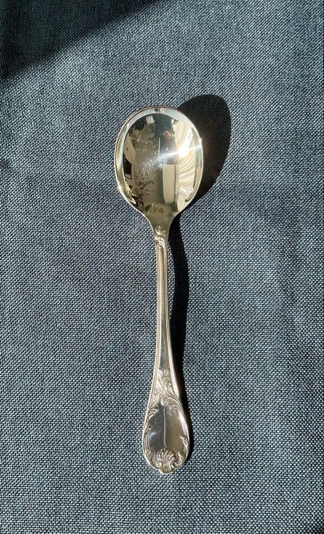 Christofle クリストフル マルリー コンソメスプーン 2本 未開封