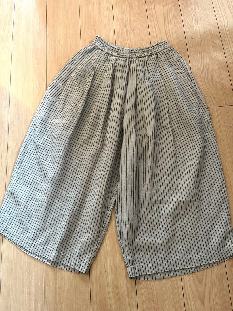 foglinenwork キナル 金子敦子さんコラボ ごきげんパンツ