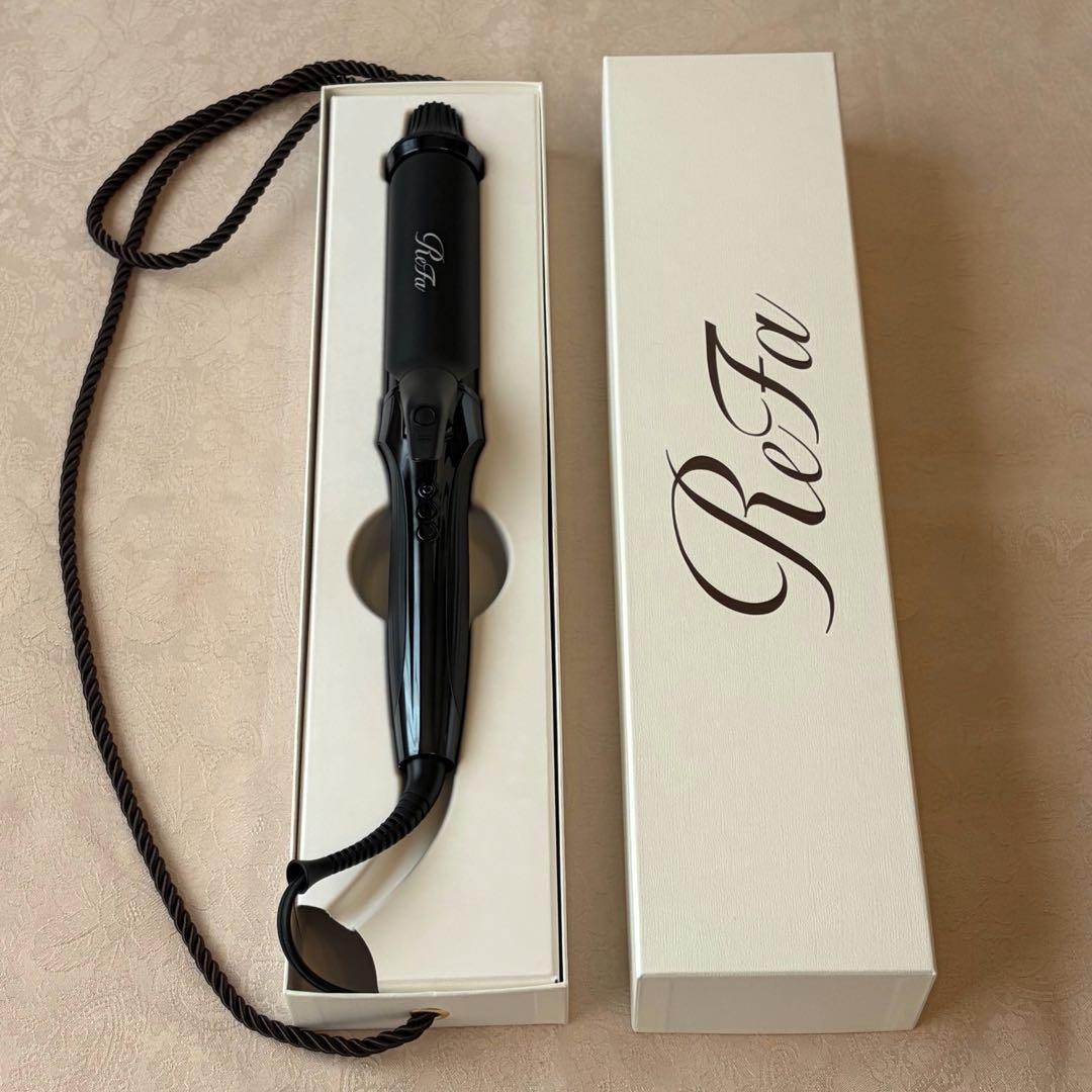 リファカールアイロン プロ　ブラック（38mm）