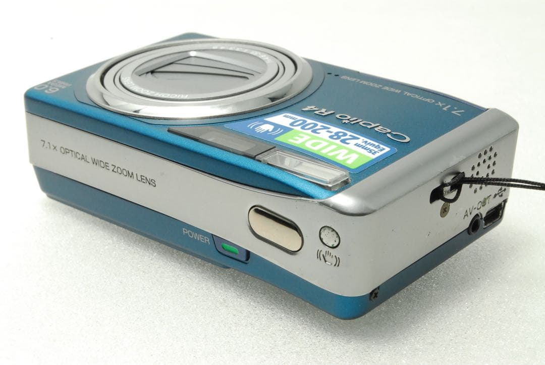 RICOH Caplio R4❤️スマホ転送 ブルー 動作確認済 リコー コンデジ