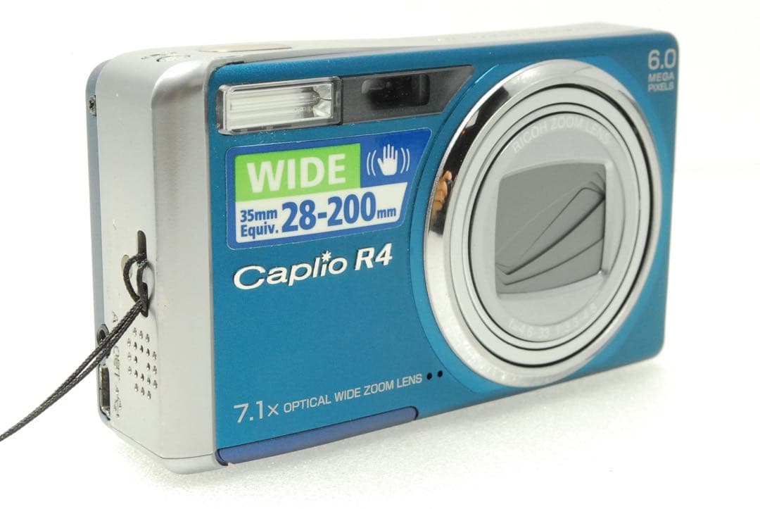 RICOH Caplio R4❤️スマホ転送 ブルー 動作確認済 リコー コンデジ