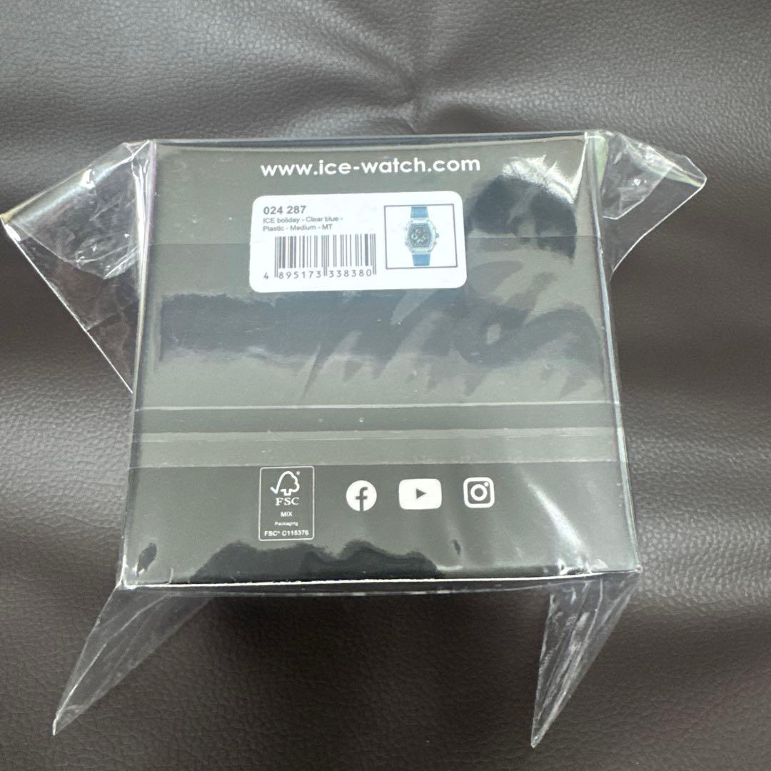 ice watch lCE BOLIDAY クリアブルー