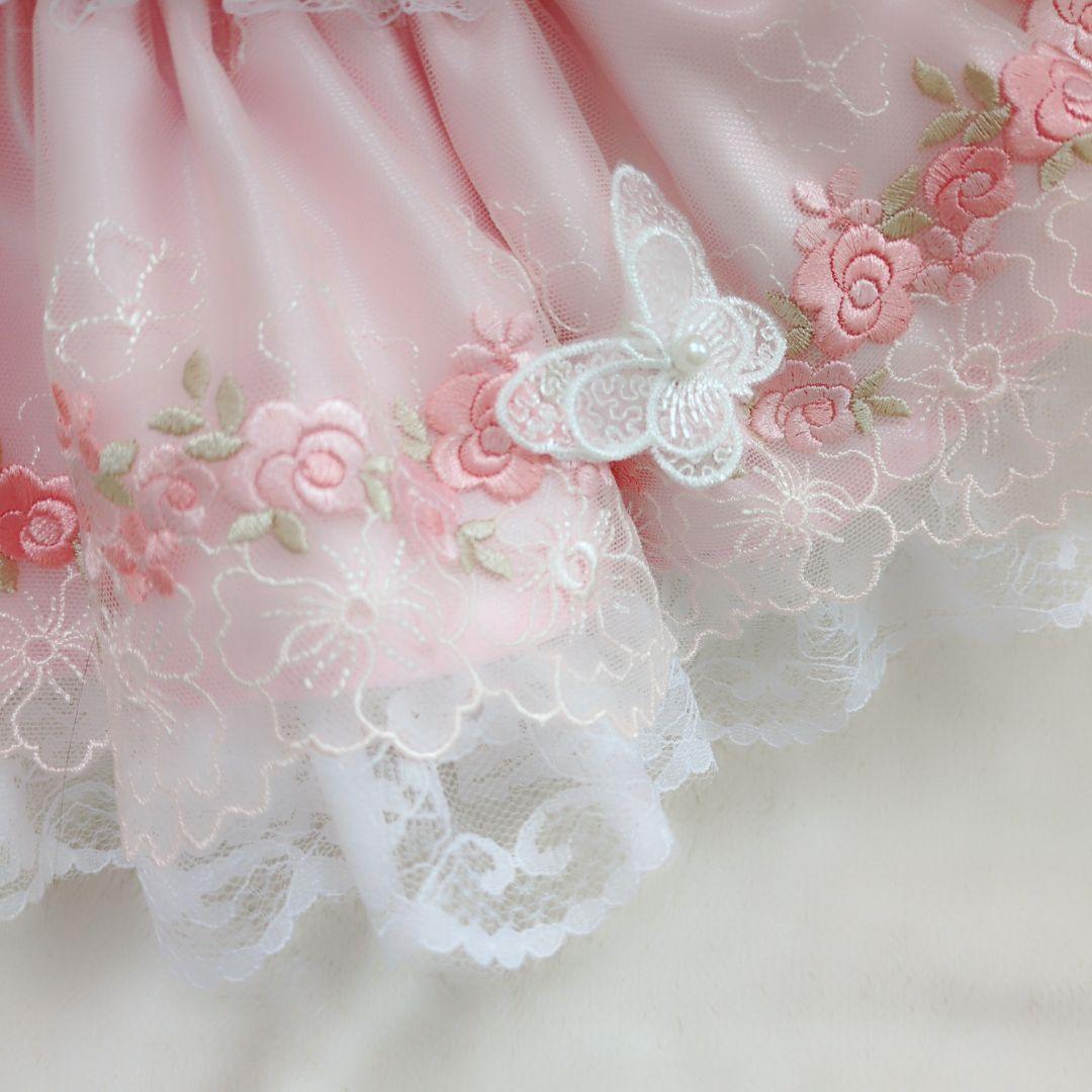 ウィッシュミーメルコスチューム　メルメルドール　小薔薇のピンク系コス 1476