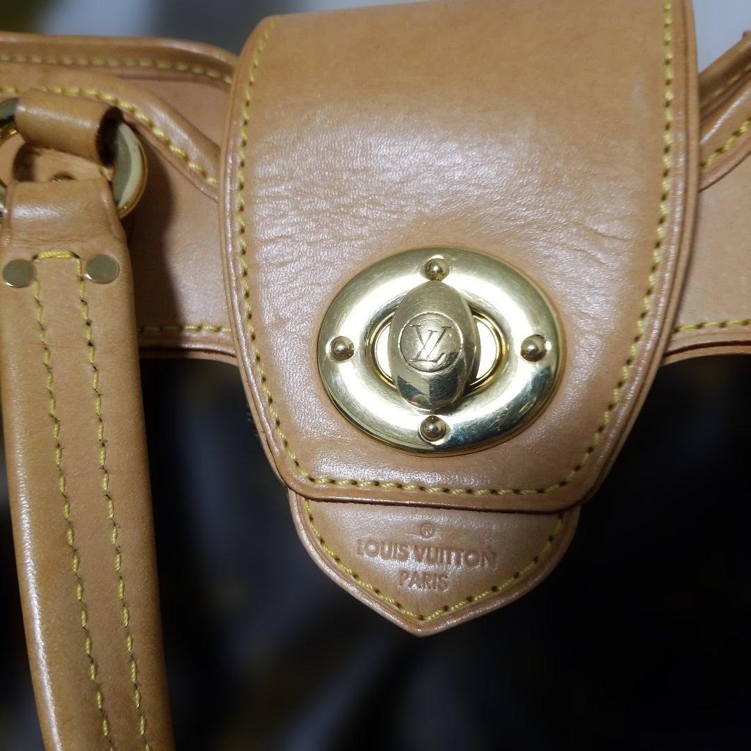 【美品】希少★ルイヴィトン ボエシPM モノグラム ハンドバッグ ブラウン ★