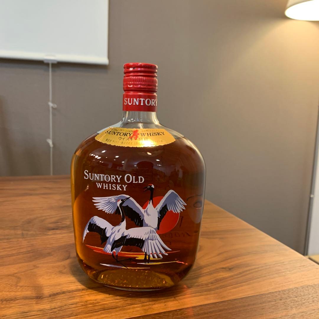 レア　サントリー　オールド　ウイスキー　寿　鶴　700ml 特級　未開封