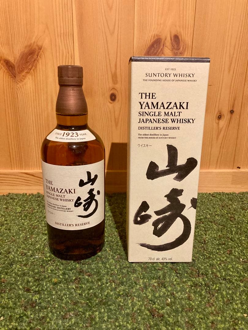 海外限定品　サントリー 山崎シングルモルトウイスキー 43度 700ml 1本