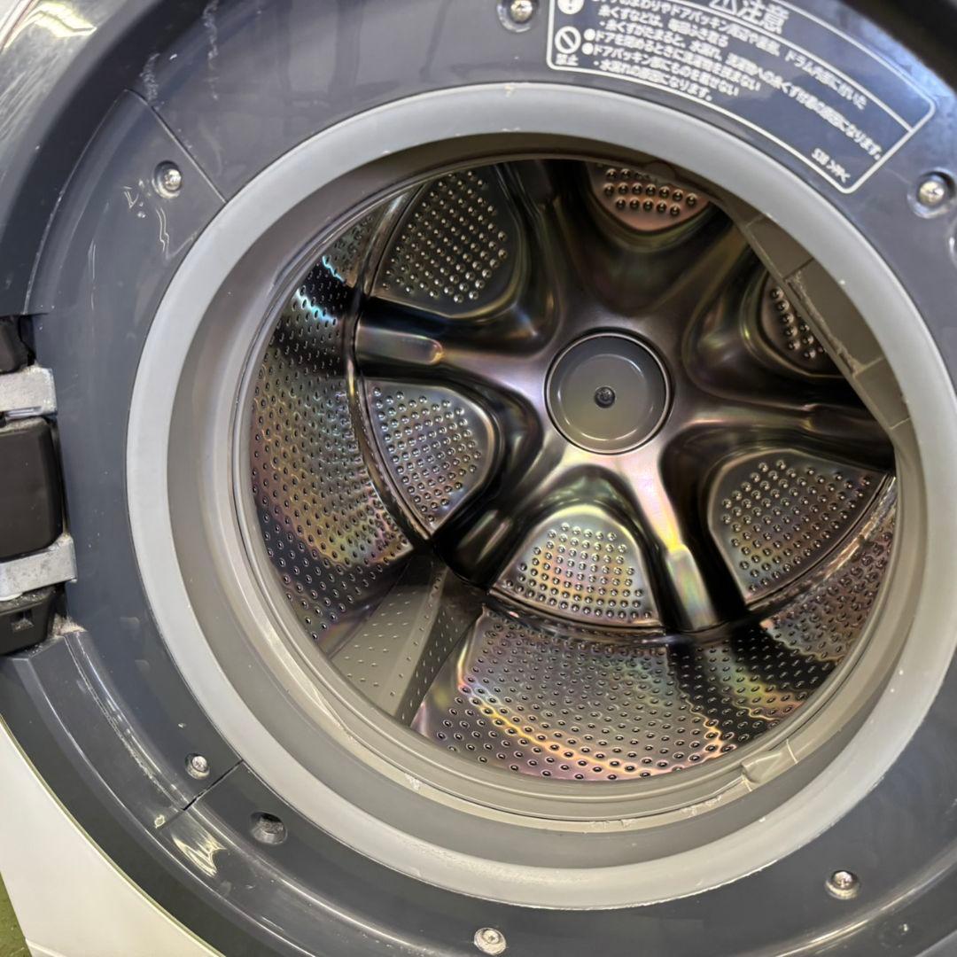 296 ドラム式洗濯機　関東配送　大容量10キロ　乾燥6キロ　保証込　左開き