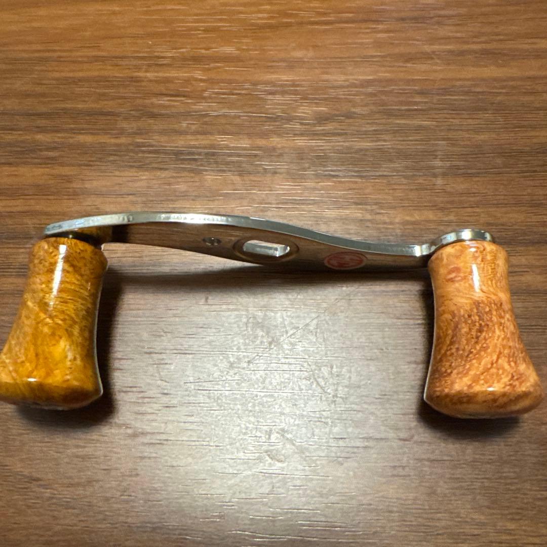 ハンドメイドウッドハンドルノブ ハネダクラフト アブ2500c 2501c ①