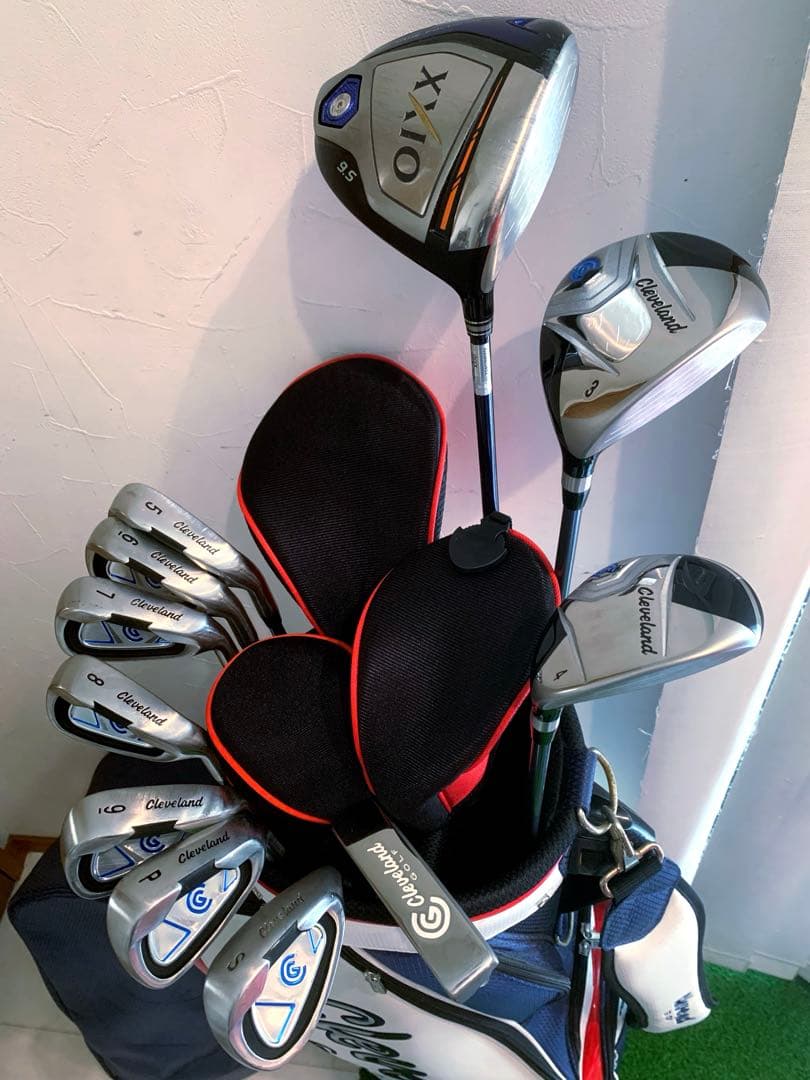 豪華　ゴルフクラブ本格フルセット　クリーブランド　ゼクシオ10 優しい 初心者〜