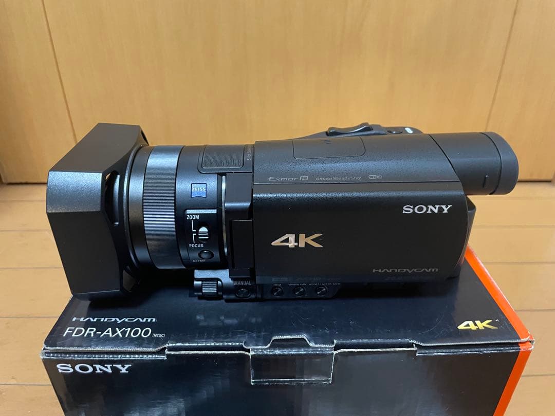 SONY FDR-AX100 4Kビデオカメラ