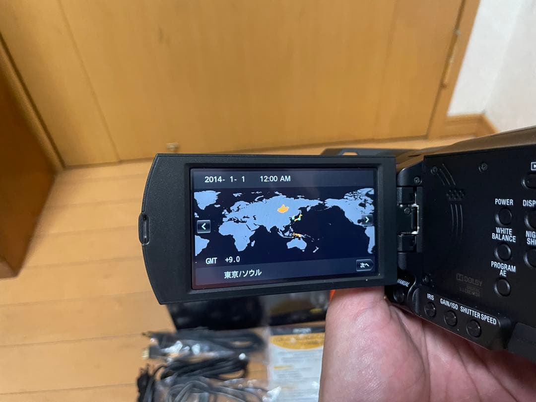 SONY FDR-AX100 4Kビデオカメラ